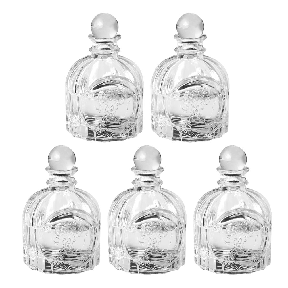 Home Fragrance Perfume - 5 Zestawów Przezroczystych Butelek na Perfumy