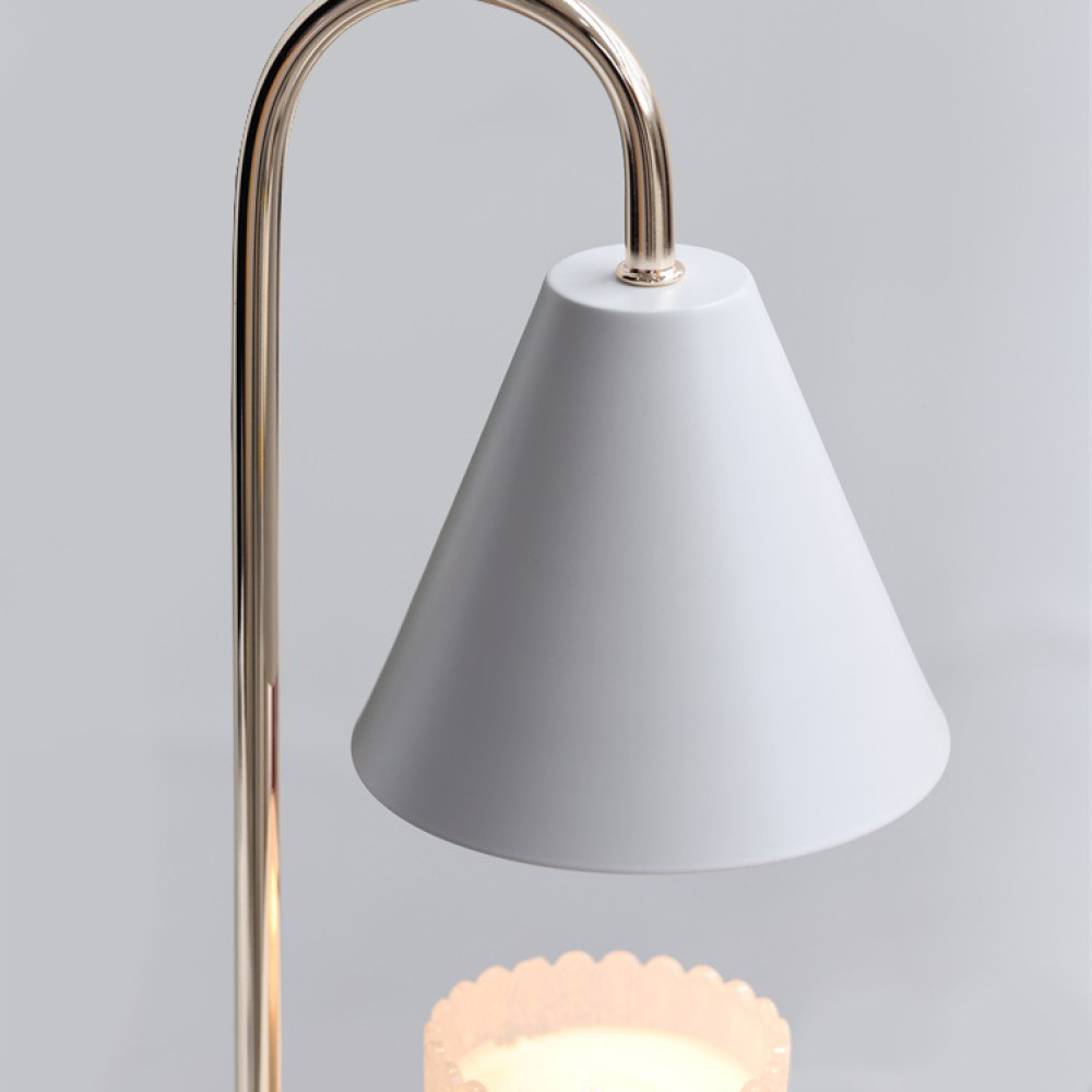 Home Fragrance Lamp - Nowoczesna lampa do podgrzewania świec, drewniana