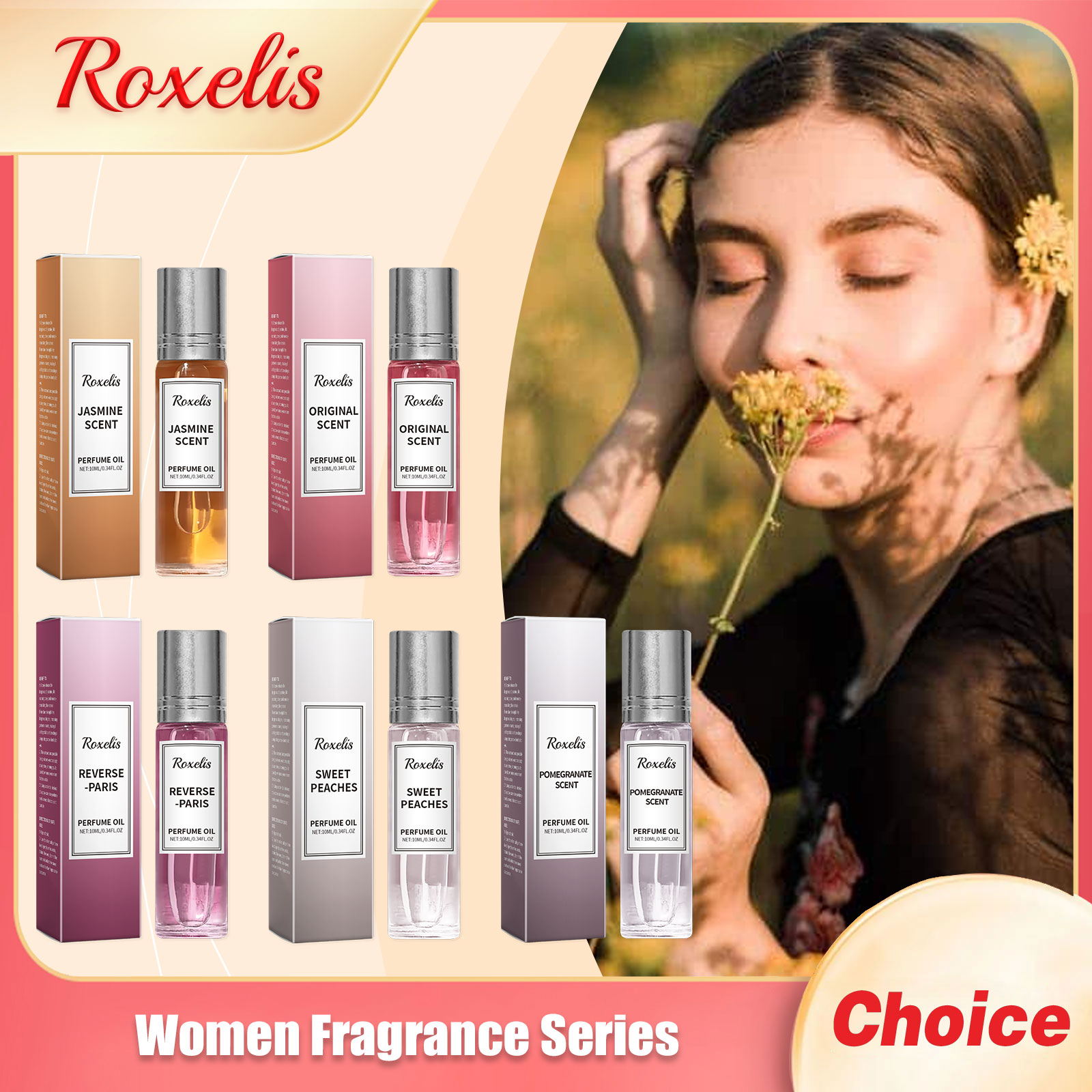 Home Fragrance Jasmine - Seria perfum z feromonami dla kobiet,