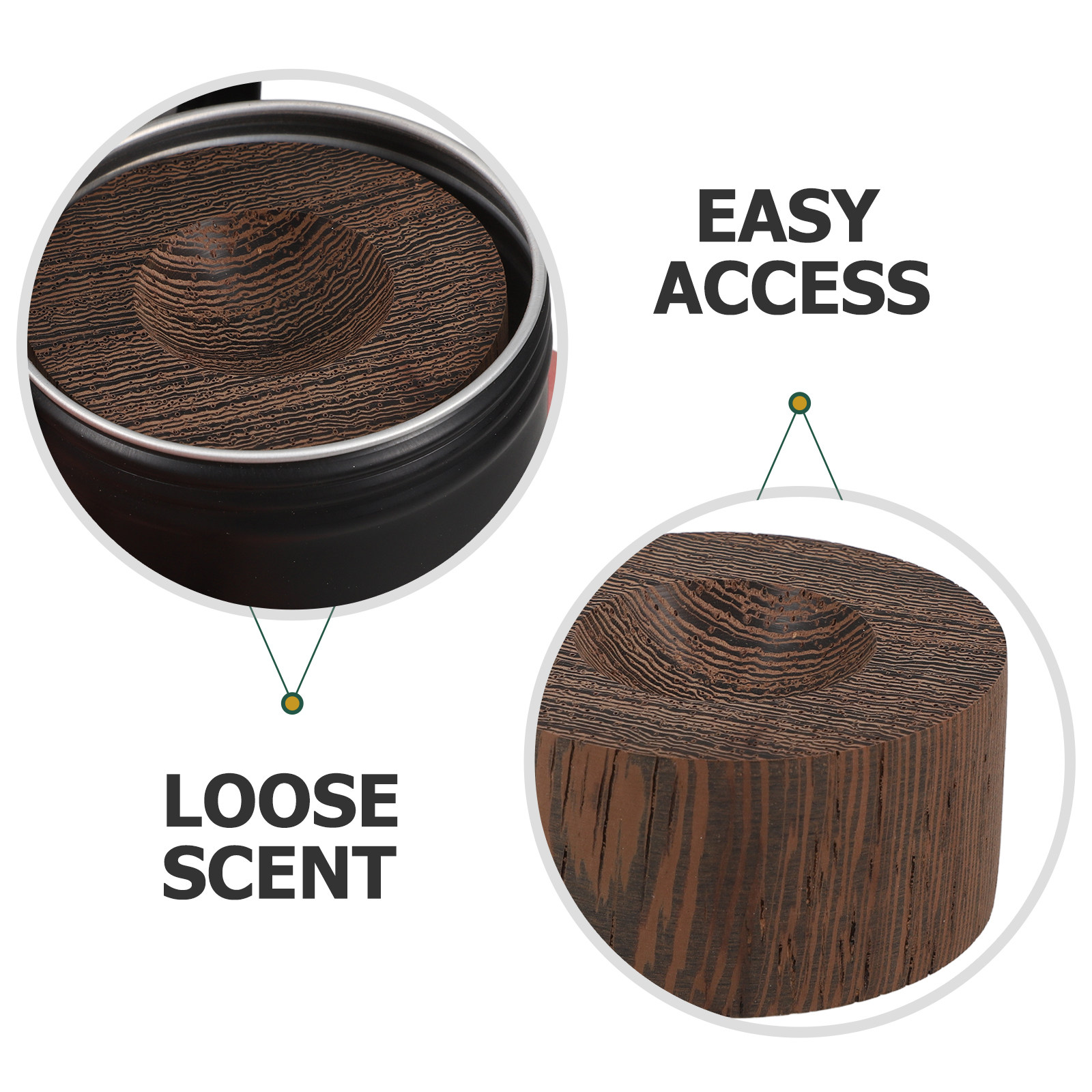 Mały drewniany dyfuzor olejków – Home Fragrance Leather Diffuser recenzja i cena