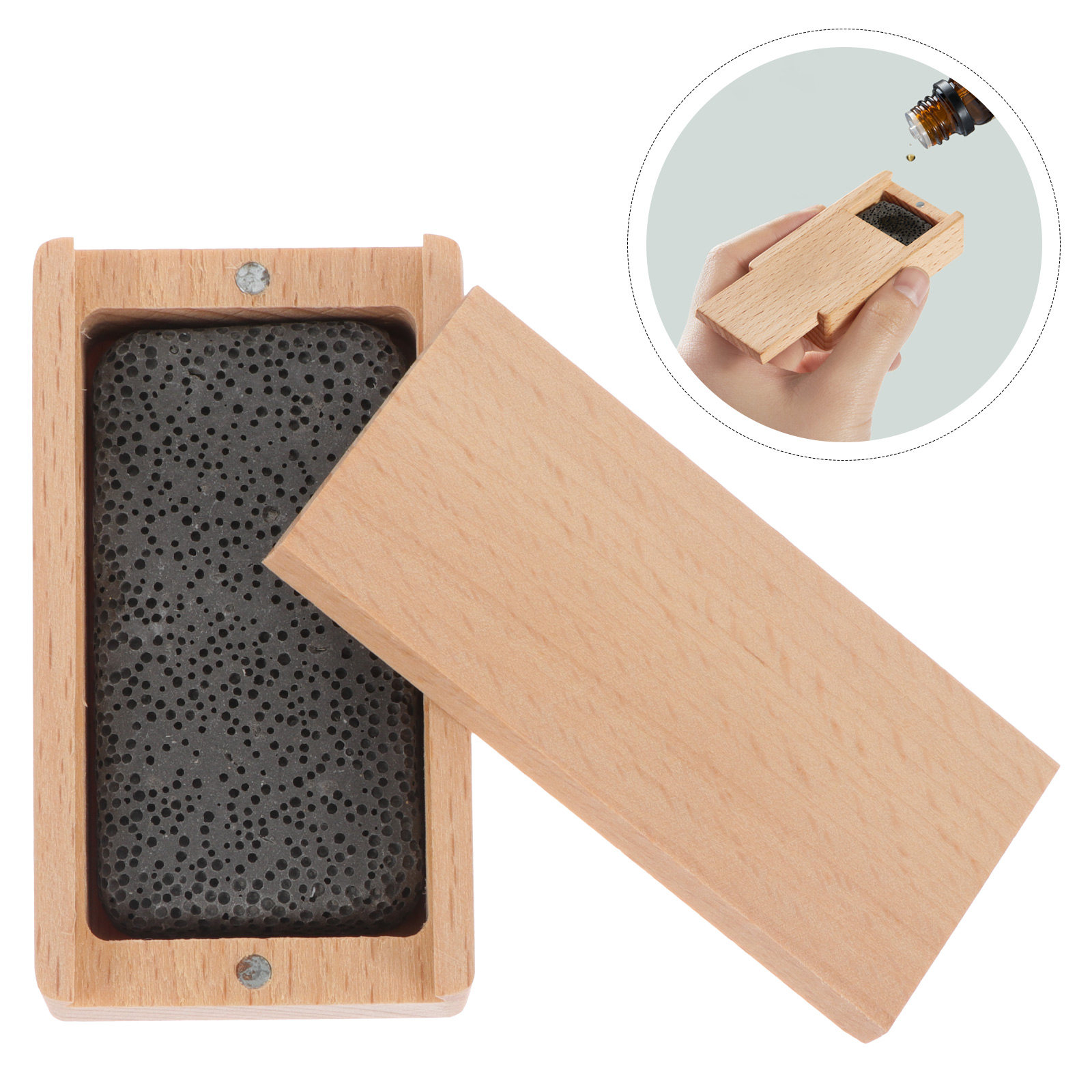 1 zestaw dyfuzora z drewna buk – Home Fragrance Leather Diffuser recenzja i cena