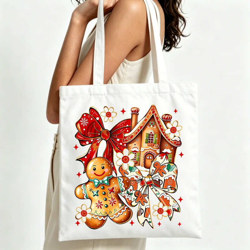 Torba płócienna z grafiką pier – Home Fragrance Gingerbread recenzja i cena