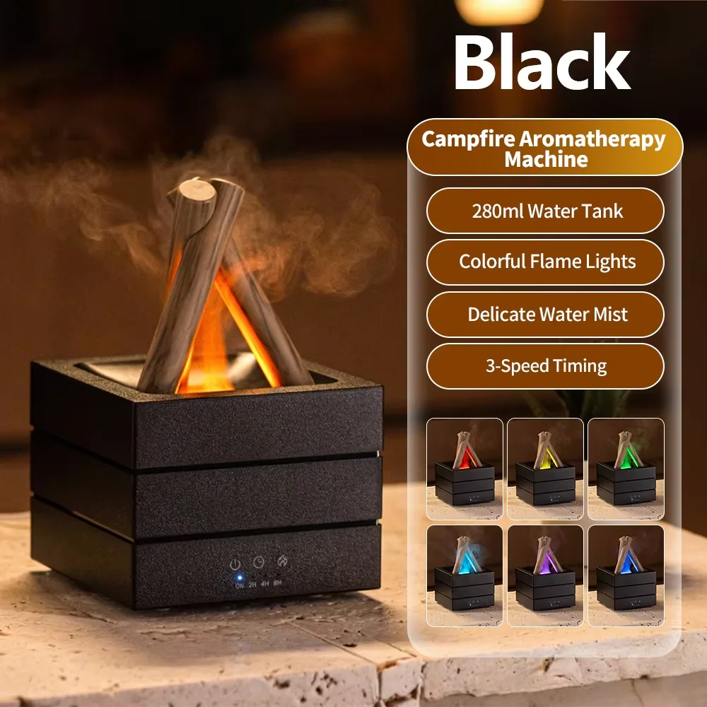 Nawilżacz Powietrza Efekt Płom – Home Fragrance Leather Diffuser recenzja i cena