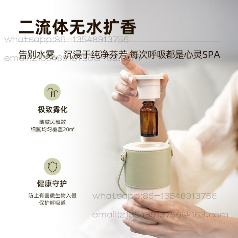 Nowa maszynka do zapachów samo – Home Fragrance Leather Diffuser recenzja i cena
