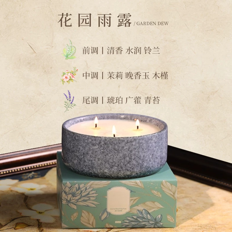Duża ceramiczna słoikowa świec – Home Fragrance Large recenzja i cena