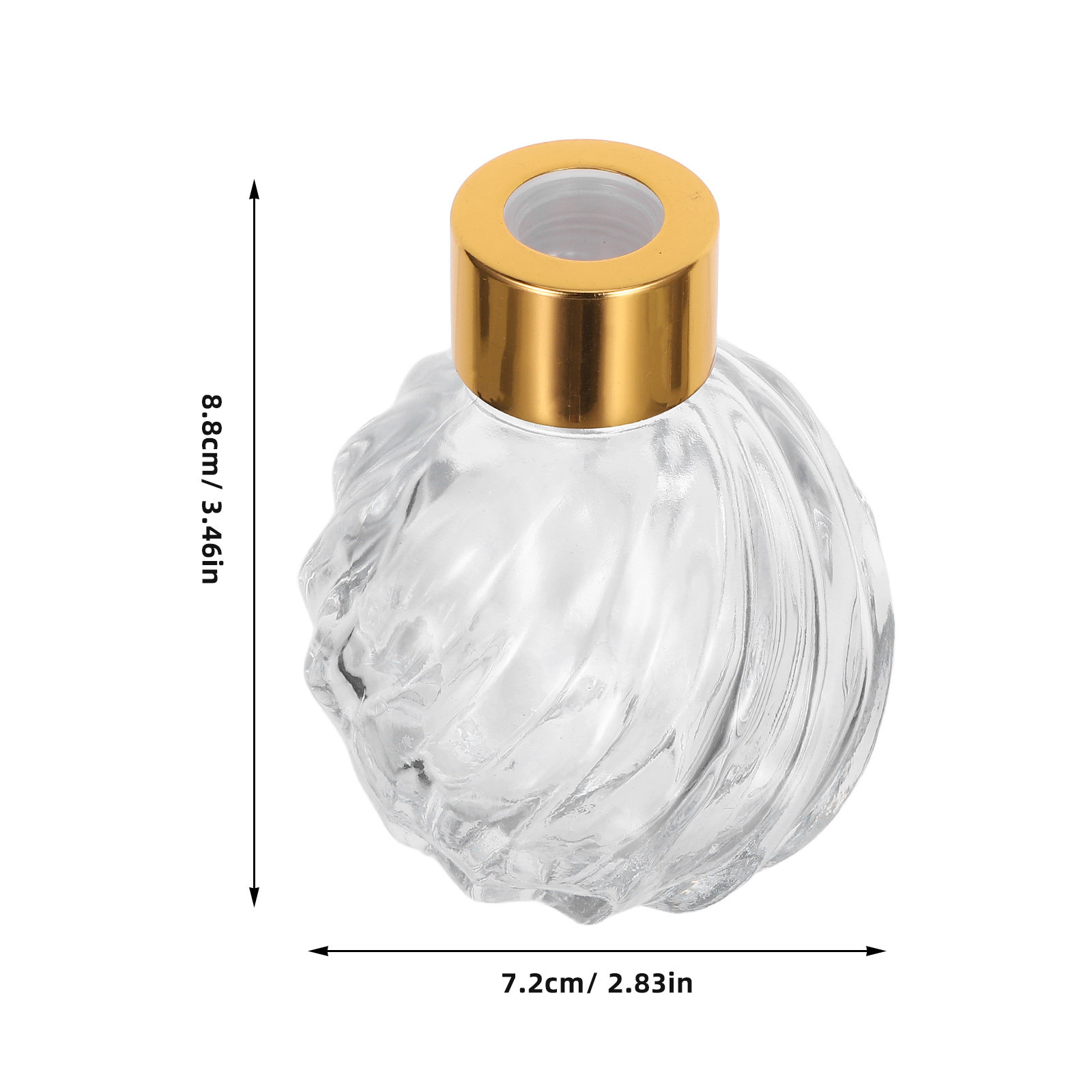 2 szt. 100 ml Przezroczyste Sz – Home Fragrance Leather Diffuser recenzja i cena
