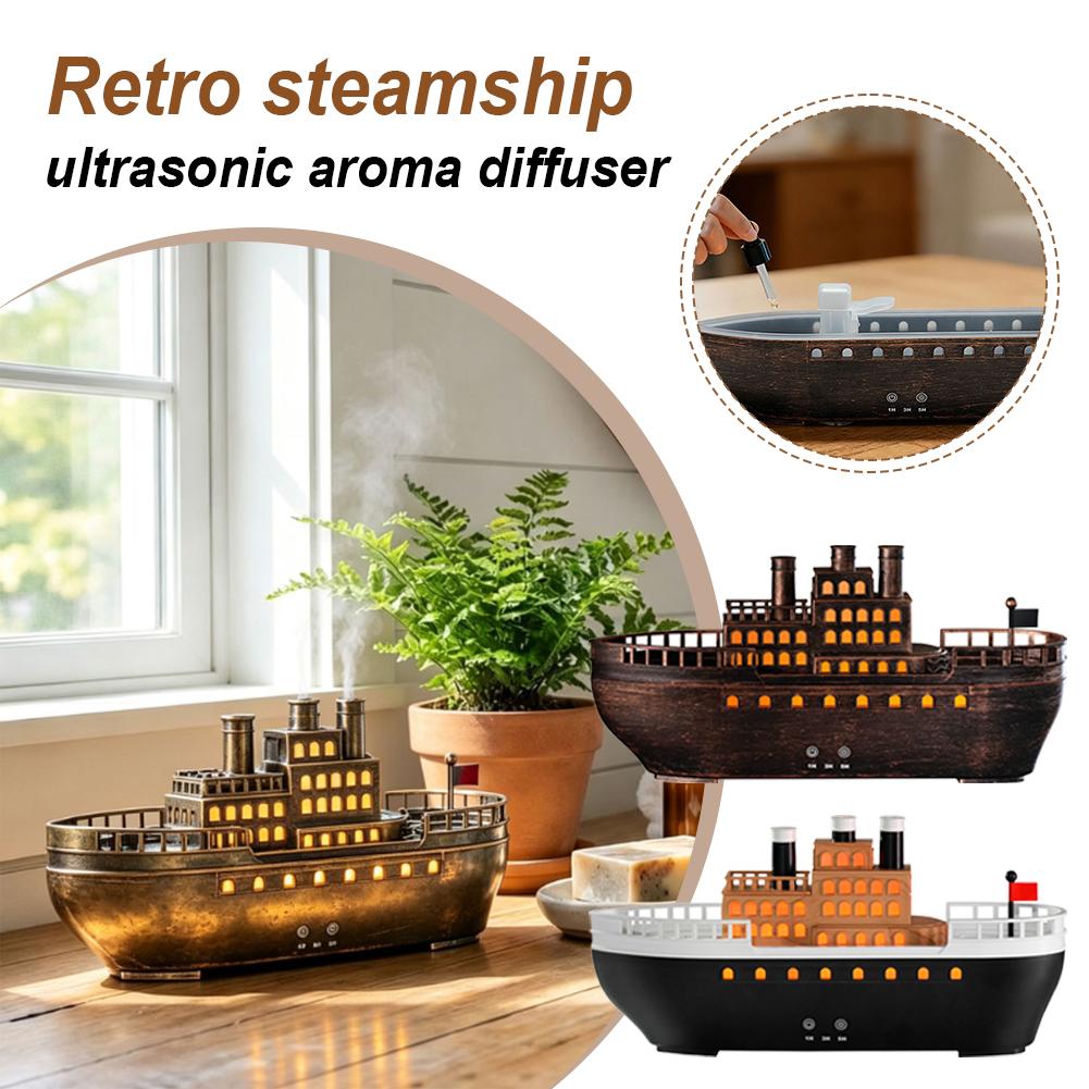 Retro Steamboat Ultradźwiękowy – Home Fragrance Oils recenzja i cena