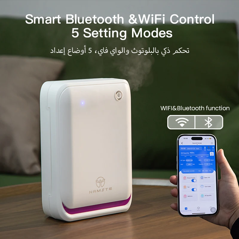 NAMSTE 500m³ Duży Dyfuzor Zapa – Home Fragrance System recenzja i cena